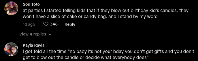 birthday etiquette teach kids