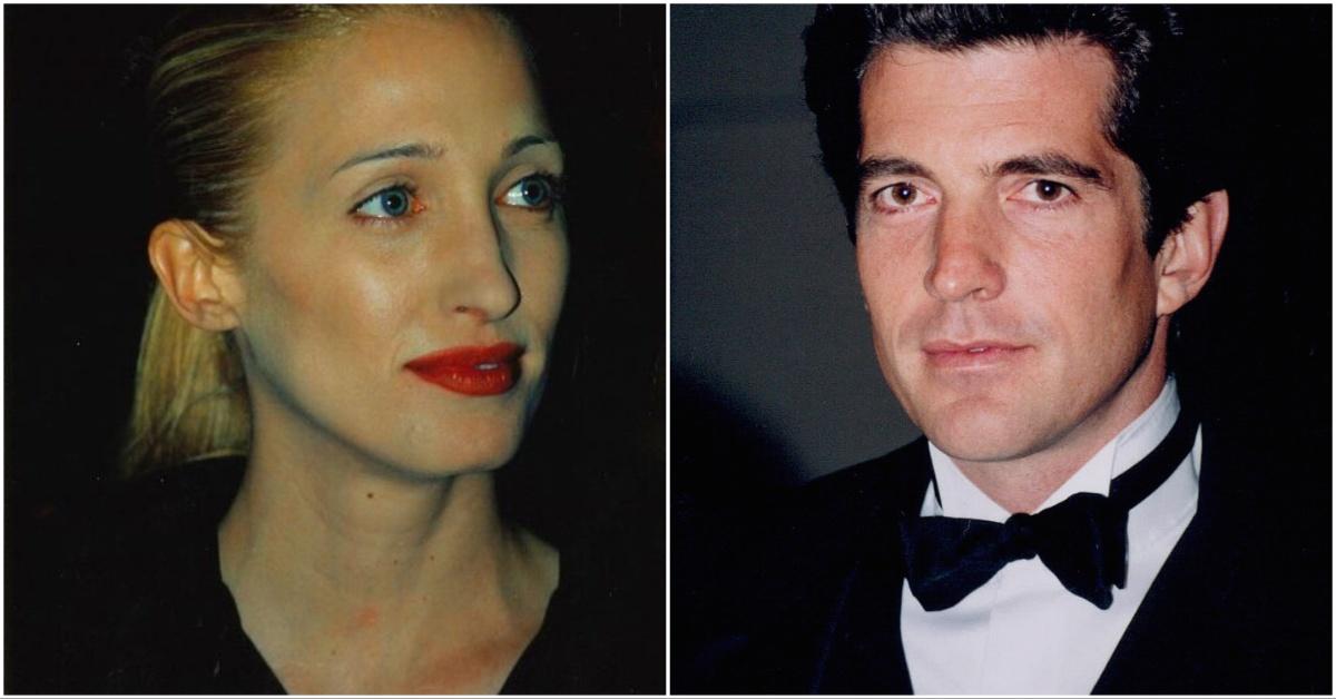 John F. Kennedy Jr. and his wife Carolyn Bessette