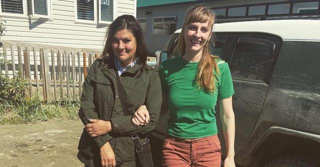 Jane Kilcher and Emily Riedel