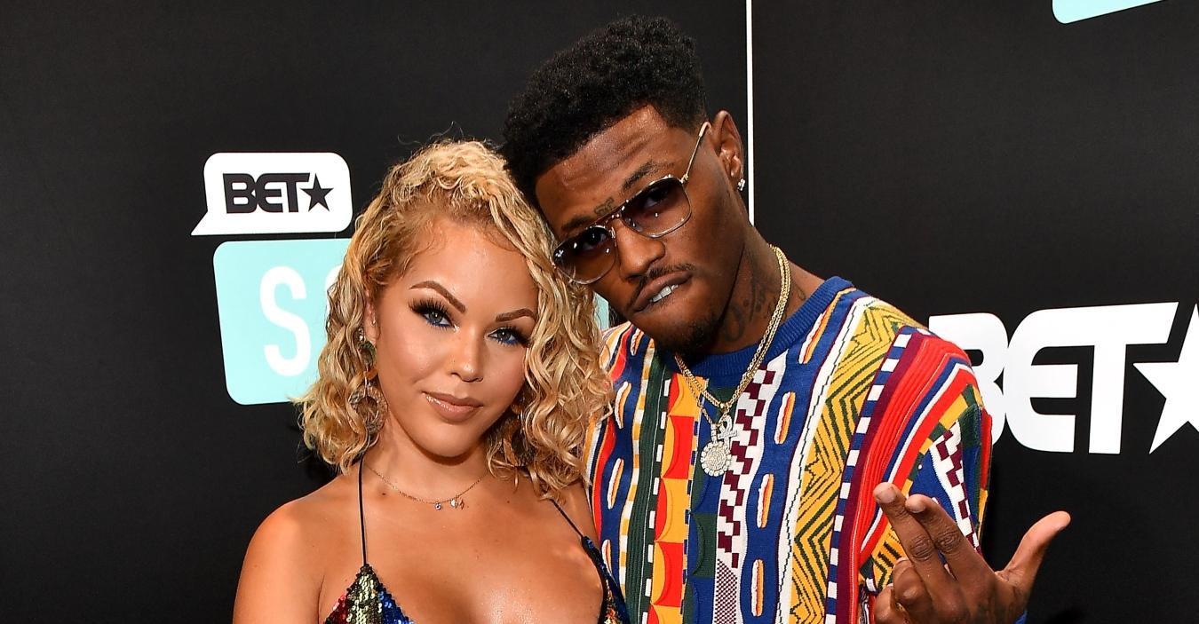 Jacky Oh and D.C. Young Fly attend the 2019 BET Social Awards 