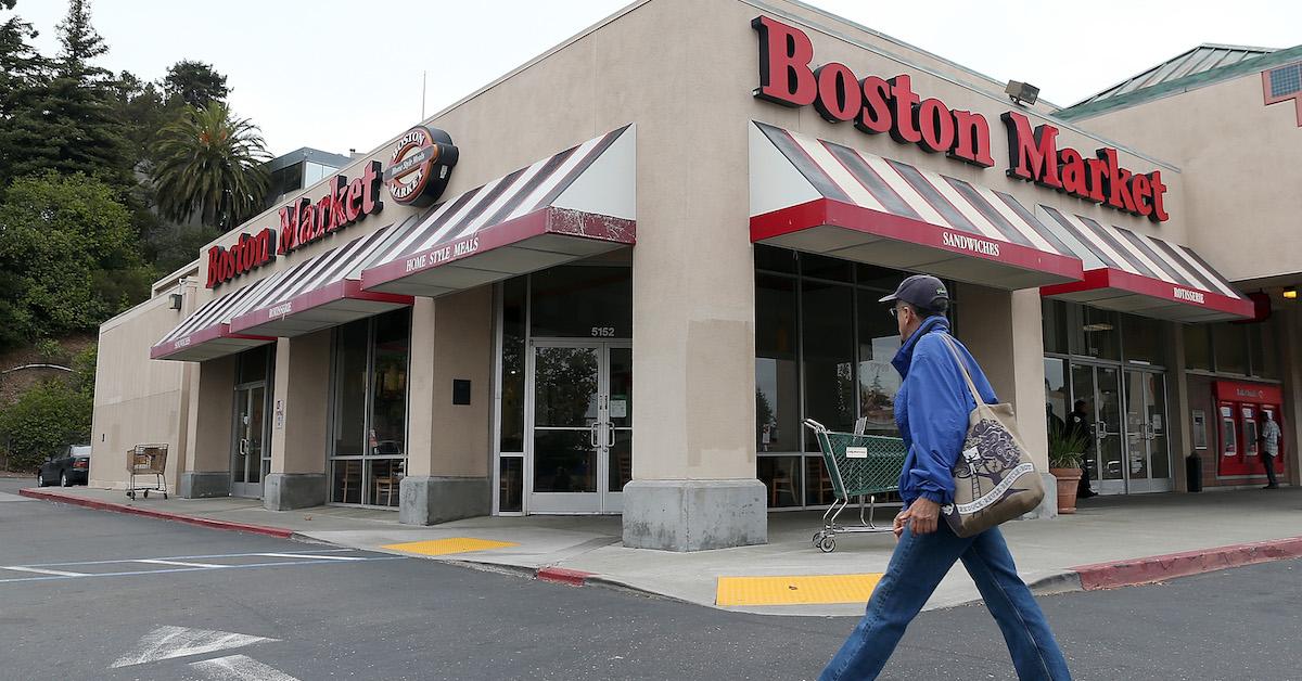 A Boston Market storefront