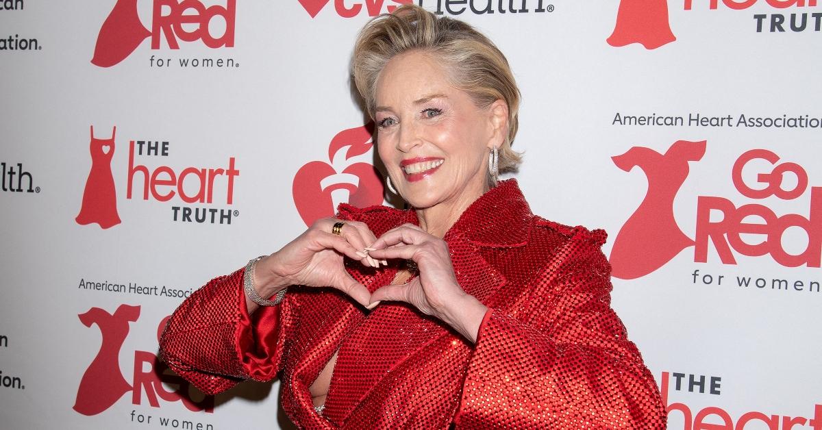 Sharon Stone at the 2025 The American Heart Association's Red Dress Collection-Red Carpet