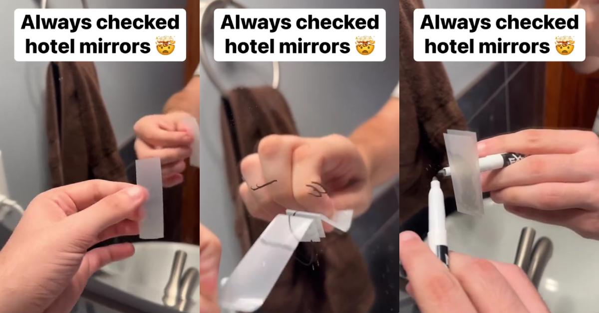 “Always Check Hotel Mirrors” - Social Media’s Latest Spy Scare