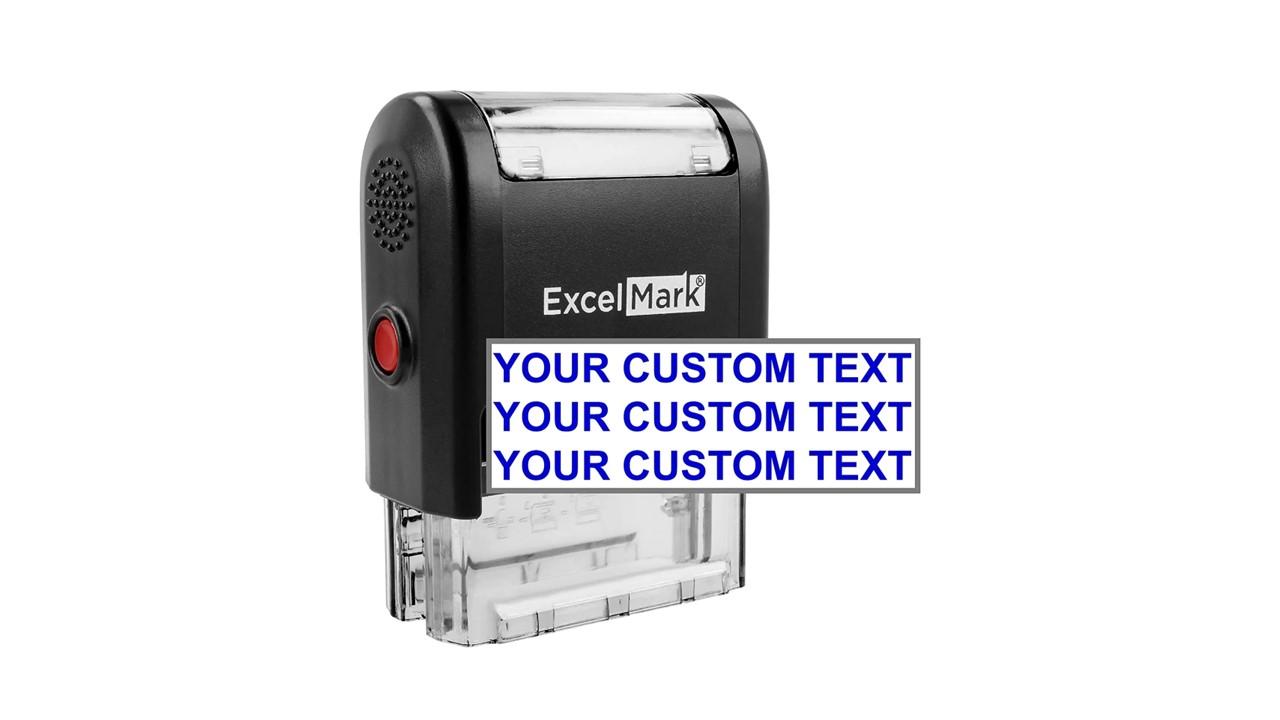 Custom Self-Inking Stamp