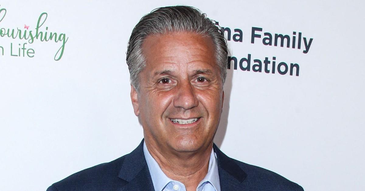 John Calipari attending a fundraising event