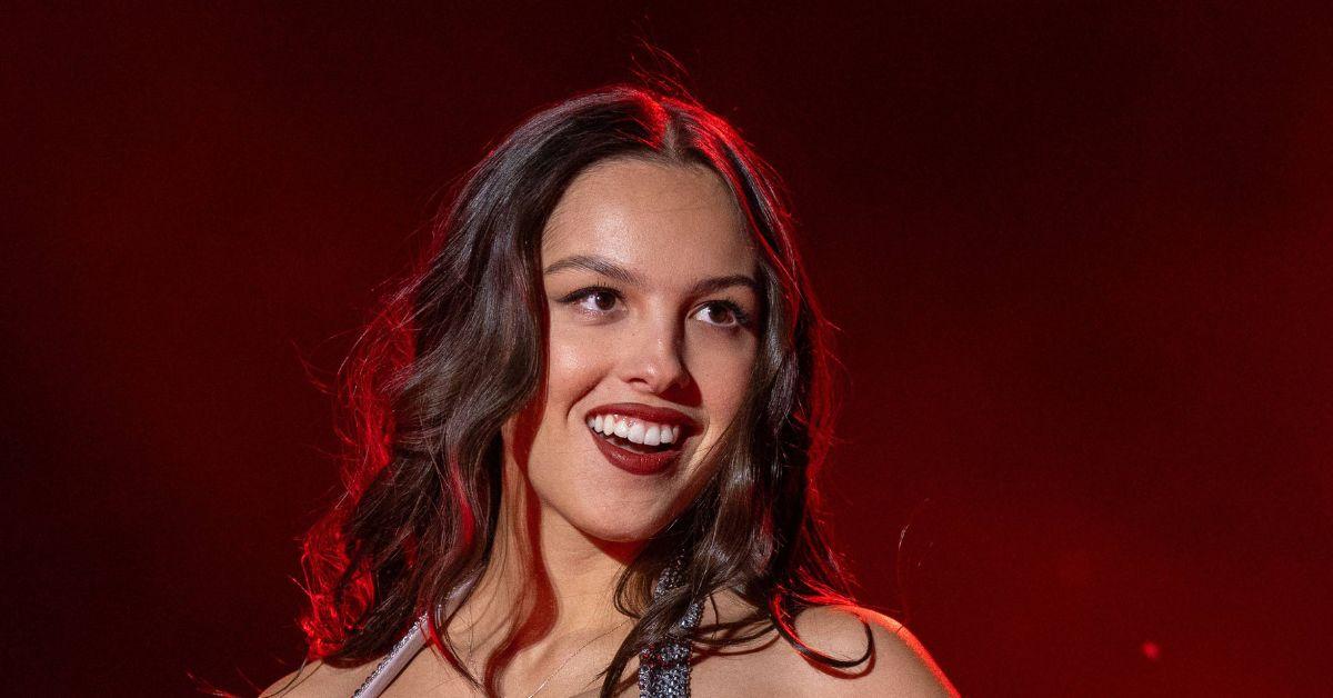Olivia Rodrigo performing at Coachella in 2025. 