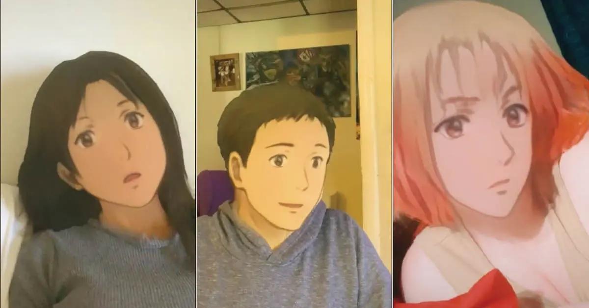 anime filter tiktok