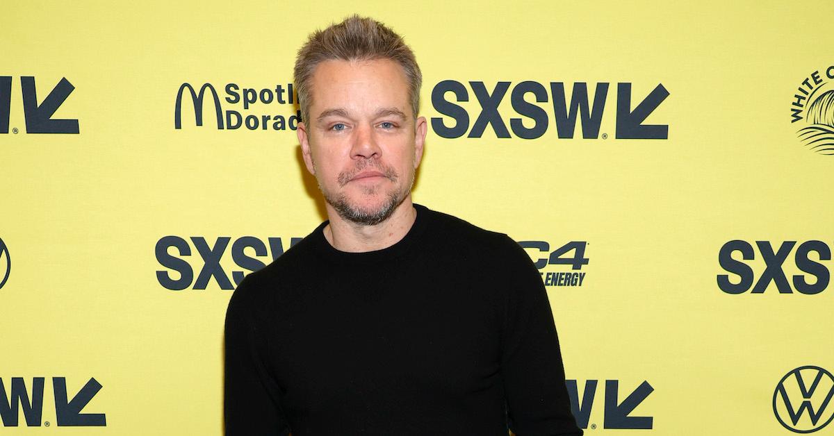 Matt Damon attends the 'Air' world premiere at The Paramount Theater on March 18, 2023 in Austin, Texas