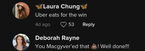 woman locked on roof calls uber eats