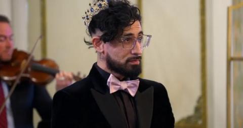 Michael at his first wedding on MAFS