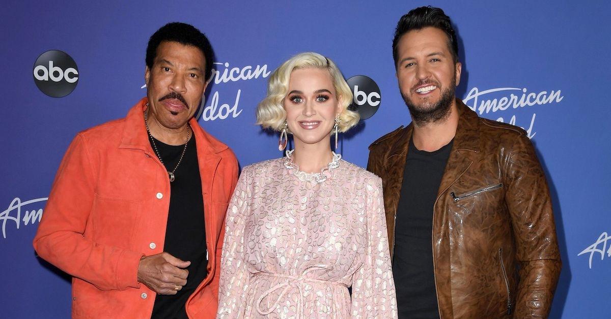 Lionel Richie, Katy Perry, and Luke Bryan