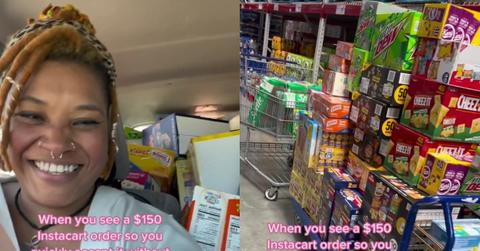 Instacart Driver Gets $150 Delivery Order —And It’s Massive