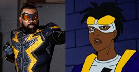 Black Lightning and Static Shock