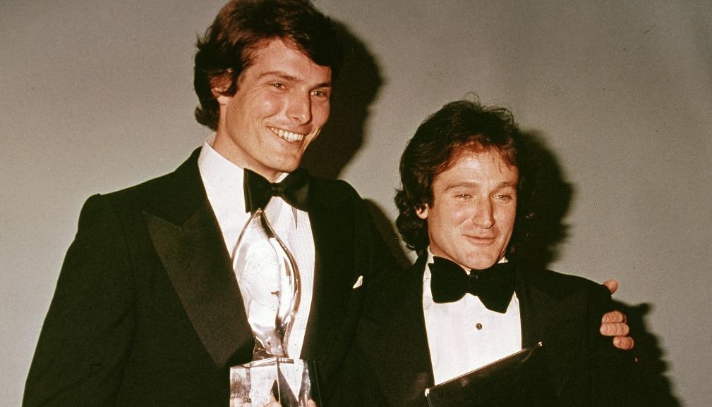Christopher Reeve and Robin Williams in 1979
