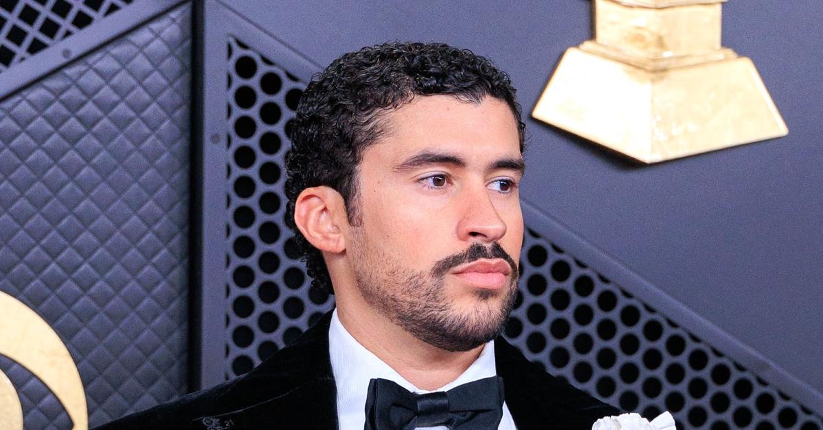 Bad Bunny at the 2026 Grammys