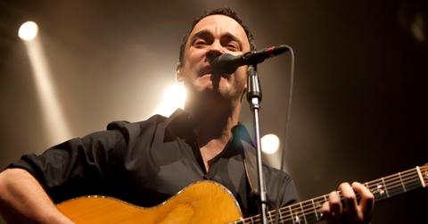 Singer and songwriter Dave Matthews performs live with his band during a concert at the Tempodrom.