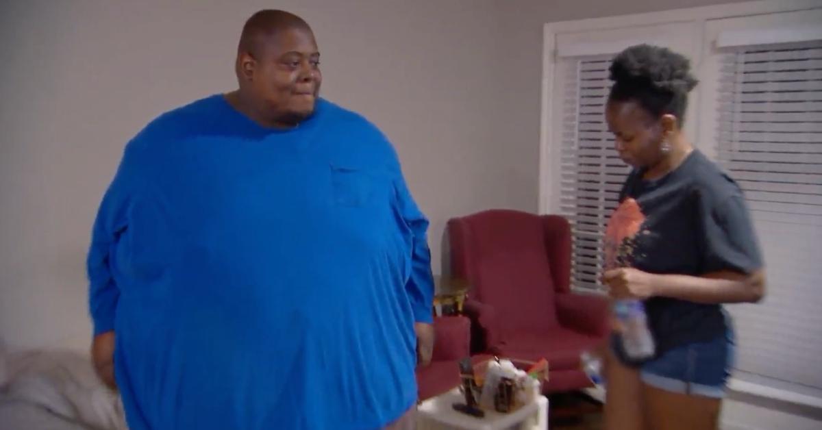 Ontreon Shannon with his wife after 'My 600-lb Life' aired.