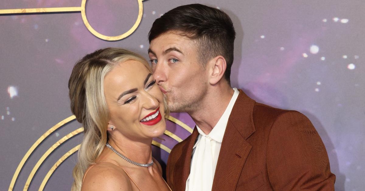 Barry Keoghan and Alyson Sandro at 'The Eternals' premiere.