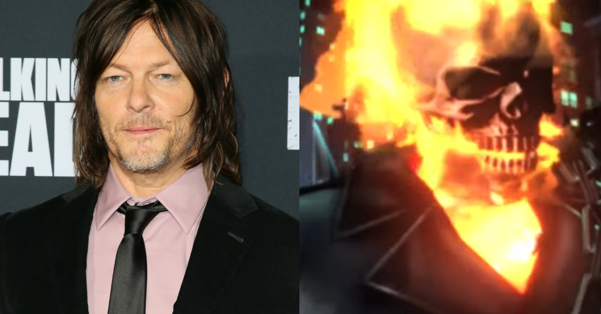 Norman Reedus fuels speculation he'll play Ghost Rider in MCU
