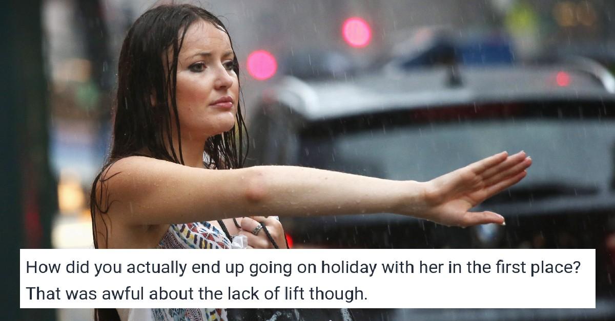 Mom Abandons Daughter's Friend Airport