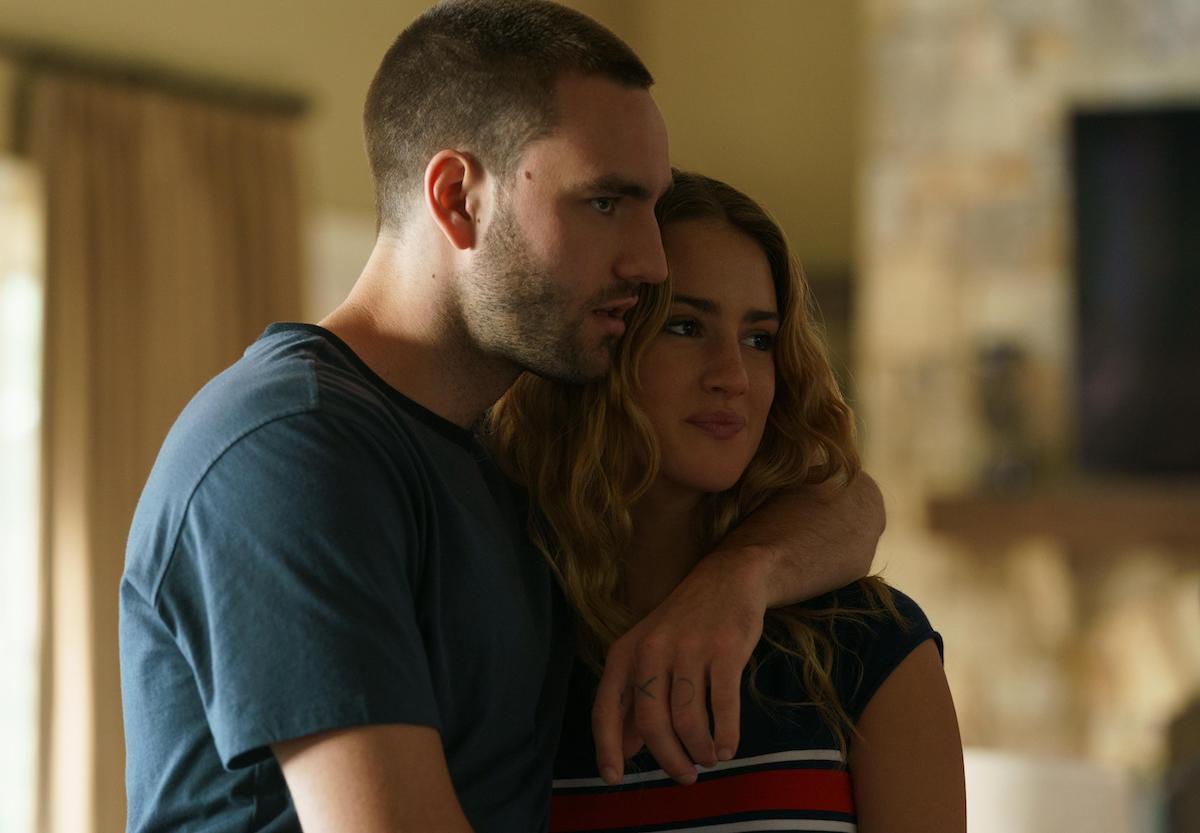 Stephen (Jackson White) and Lucy (Grace Van Patten) in 'Tell Me Lies'