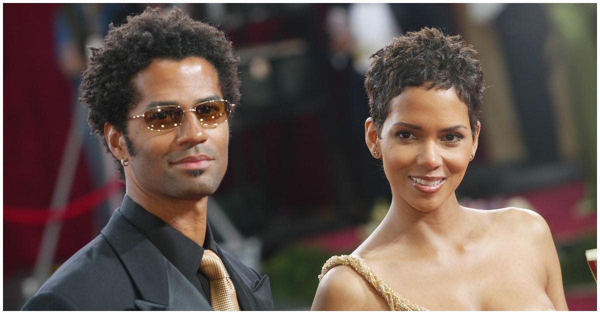 (l-r): Eric Benet and Halle Berry