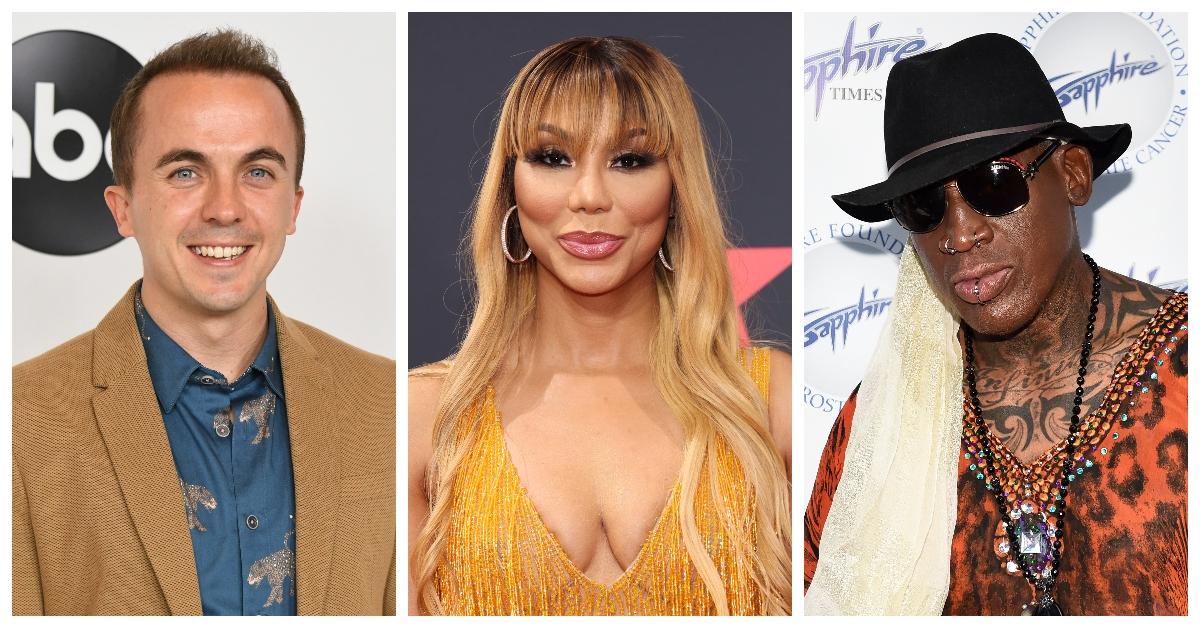 Frankie Muniz, Tamar Braxton, and Dennis Rodman are part of Season 7 cast of 'The Surreal Life.'