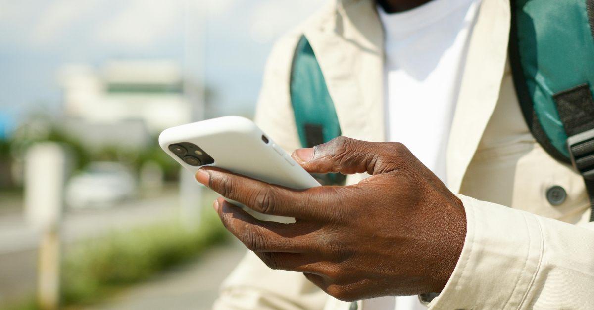 Person Using a Phone