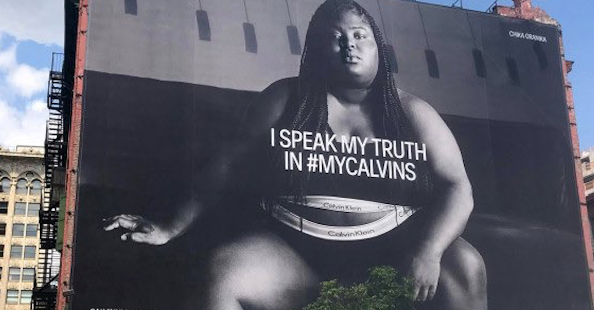 Women Criticizes Calvin Klein Ad Featuring Plus-Size Model — Model