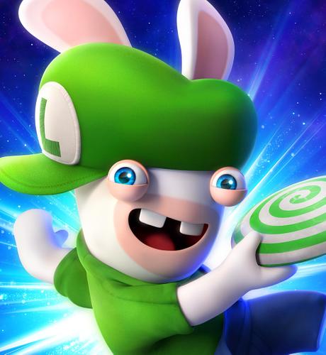 Rabbid Luigi in 'Mario + Rabbids: Sparks of Hope'