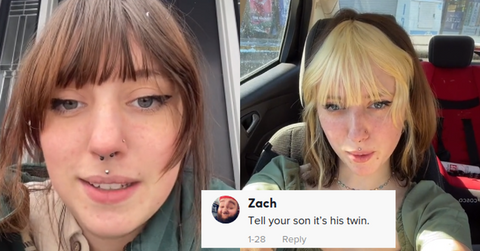 TikToker teeth in uterus