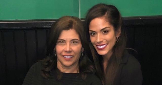 Nany Gonzalez and her mother