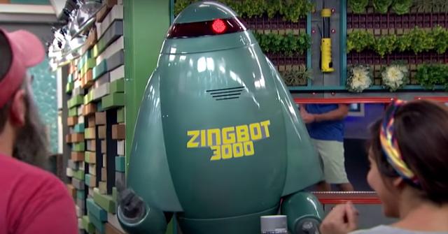 Zingbot delivers his one-liner insults to the 'Big Brother' houseguests.