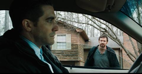 Jake Gyllenhaal and Hugh Jackman in 'Prisoners'