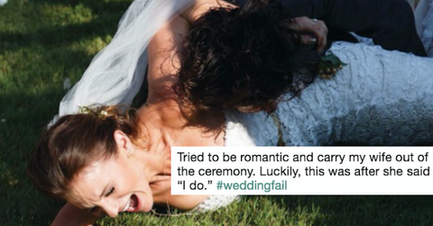 featured wedding fails