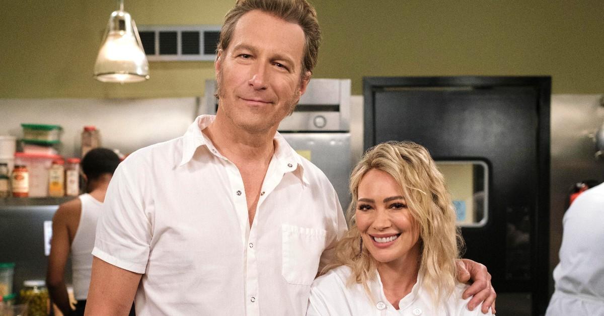 John Corbett and Hilary Duff