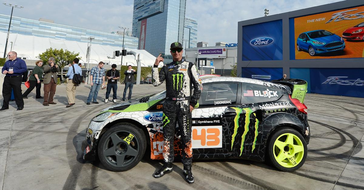 Ken Block, rally and gymkhana driver and co-founder of Hoonigan