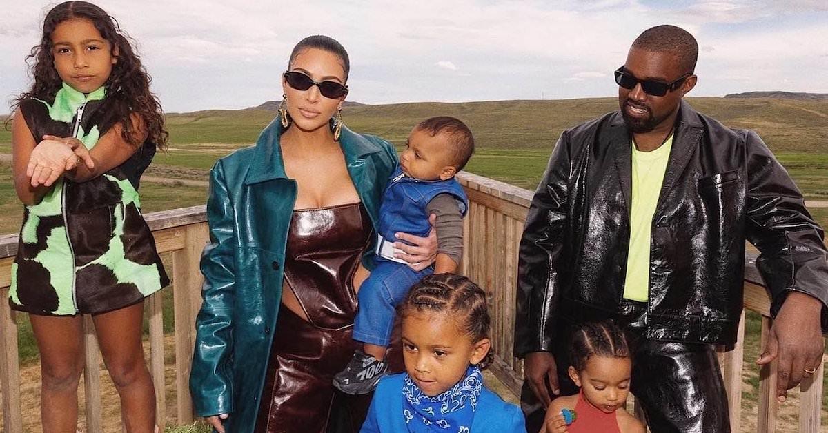 Kim Kardashian and Kanye West's kids