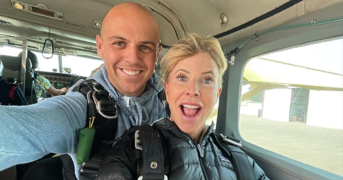 Trevor Jacob takes his mom skydiving.