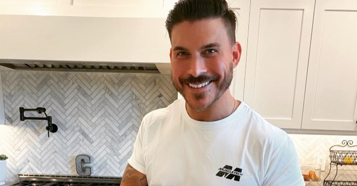 Jax Taylor in his kitchen