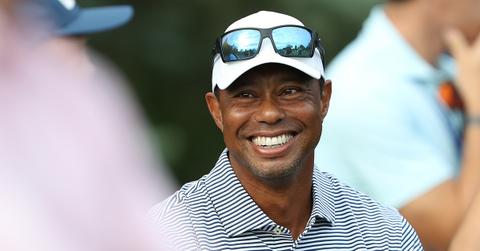 Tiger Woods at the U.S. Junior Amateur tournament.