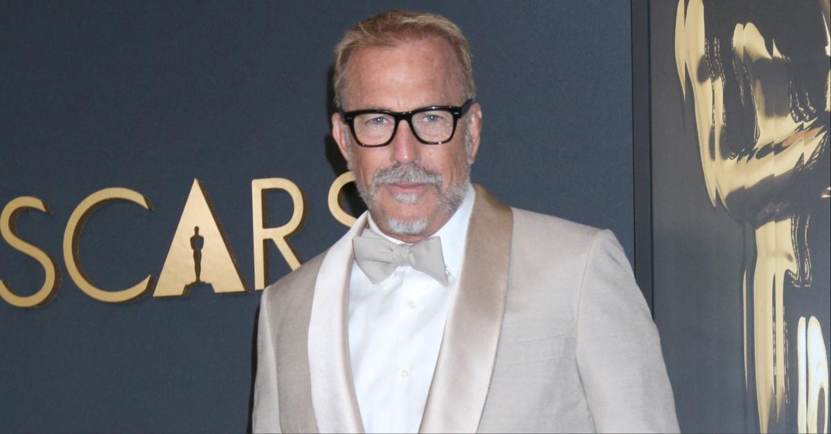 Kevin Costner attends the 2024 Governors' Awards in Los Angeles.
