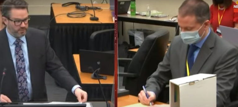 Derek Chauvin Keeps Writing During Trial — What's He ...