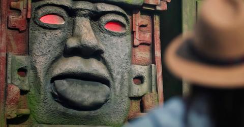 Olmec on 'Legends of the Hidden Temple'