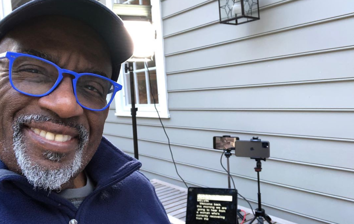 Where is al roker broadcasting from the today star s new space