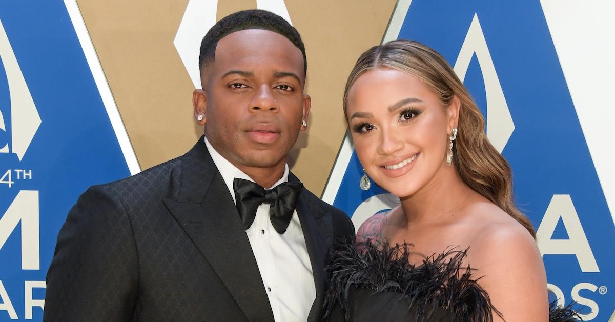 Jimmie Allen and wife, Alexis Gale