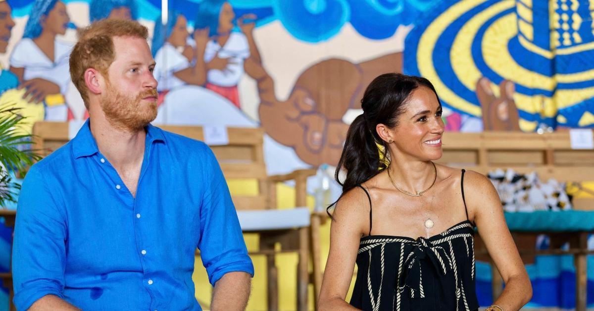Prince Harry and his wife Meghan Markle