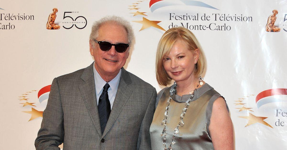Barry Levinson and Diana Rhodes on the red carpet