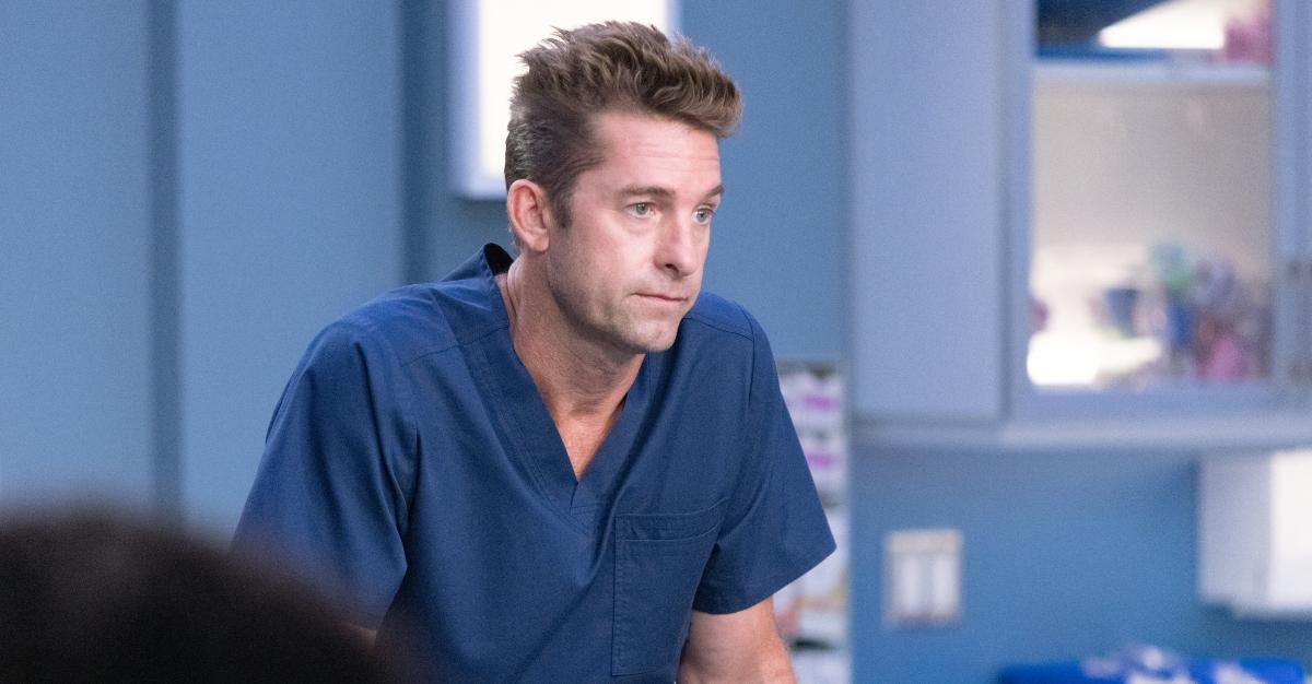 Scott Speedman as Dr. Nick Marsh on Grey's Anatomy