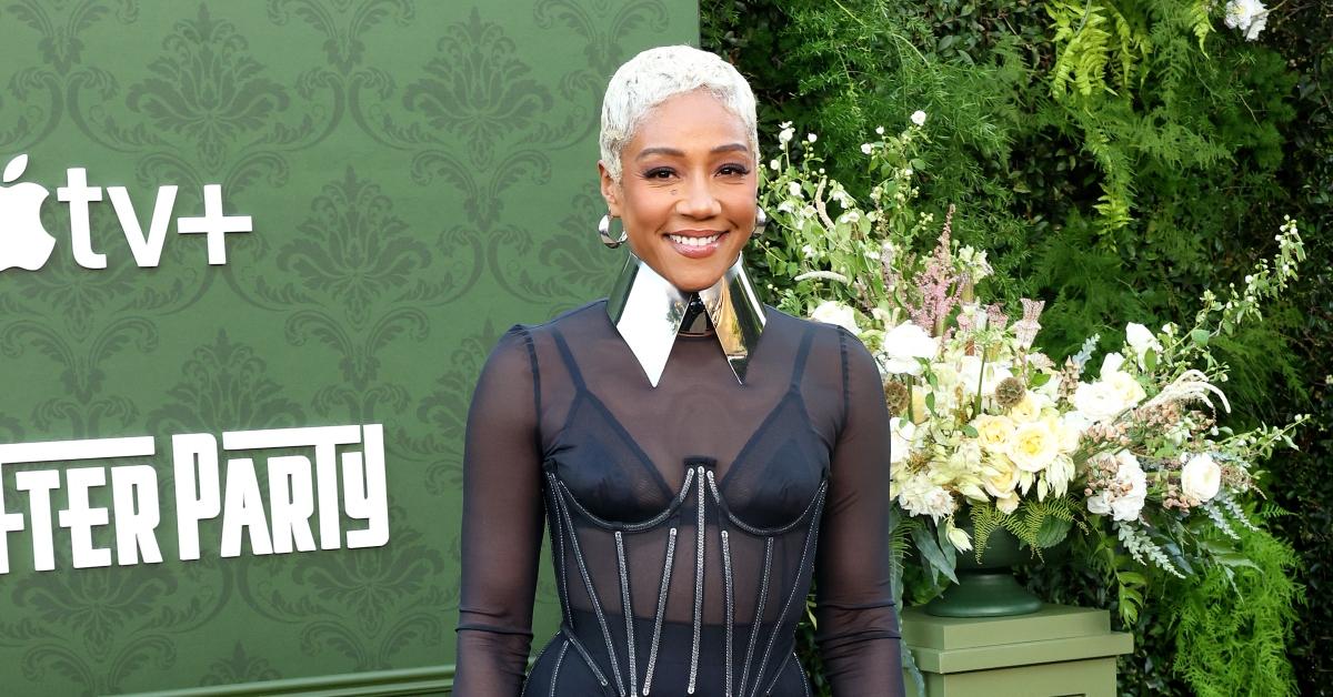 Tiffany Haddish attends the red carpet premiere for Apple TV+'s "The Afterparty" at Regency Bruin Theatre on June 28, 2023 in Los Angeles, California. (Photo by Kayla Oaddams/WireImage)